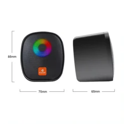 Kisonli X11 RGB Gaming mini USB Powered Speaker with 6W power 7 Kisonli X11