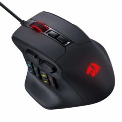 Redragon M811 Aatrox MMO Wired Gaming Mouse with 15 Programmable Buttons RGB Gamer Mouse w/ Ergonomic Natural Grip Build, 10 Side Macro Keys - Image 3