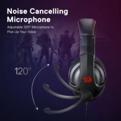 Redragon H211 Cronus Wired RGB Gaming Headset for PC, PlayStation, Xbox, Switch, and more devices with 3.5mm connections 9 Redragon H211