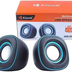 Alternative view of Kisonli V350 USB Powered 2.0 mini PC Stereo Speakers