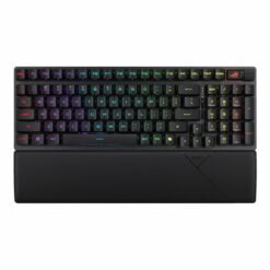 ASUS ROG Strix Scope II 96 RX Wireless Optical Gaming Keyboard (X902) RX Red Switches with Tri-mode Connection, streaming hotkeys, multi-function controls, ROG RX Optical Switches 9 ASUS ROG Strix Scope II 96 RX