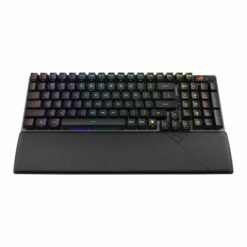 ASUS ROG Strix Scope II 96 RX Wireless Optical Gaming Keyboard (X902) RX Red Switches with Tri-mode Connection, streaming hotkeys, multi-function controls, ROG RX Optical Switches 7 ASUS ROG Strix Scope II 96 RX Wireless Optical Gaming Keyboard (X902) RX Red Switches with Tri-mode Connection, streaming hotkeys, multi-function controls, ROG RX Optical Switches - Image 3