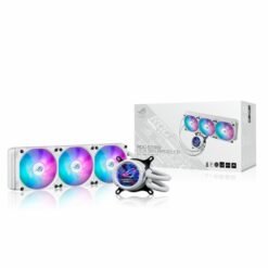 ASUS ROG STRIX LC III 360 ARGB LCD White Edition All-in-one CPU Liquid Cooler for Intel® LGA 1700, 1200, 115X - AMD Socket AM4, AM5 with 2.1" IPS LCD (Copy) 9 ASUS ROG Strix LC III 360 ARGB LCD White Edition
