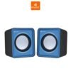 Kisonli V310 Wired Square Computer Speakers USB Powered 8 Kisonli V310