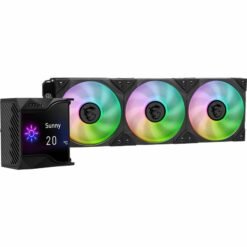 MSI MPG CORELIQUID D360 LCD RGB Liquide CPU Cooler with 2.4” Customizable IPS display 8 MSI MPG CORELIQUID D360 LCD RGB Liquide CPU Cooler with 2.4” Customizable IPS display - Image 4