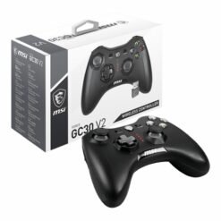 Alternative view of MSI Force GC30 V2 Wireless Gaming Controller Gamepad with Dual Vibration Motors, Dual Connection Modes, Interchangeable D-Pads, Compatible with PC & Android
