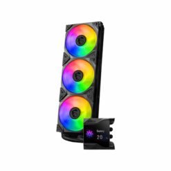Alternative view of MSI MPG CORELIQUID D360 LCD RGB Liquide CPU Cooler with 2.4” Customizable IPS display