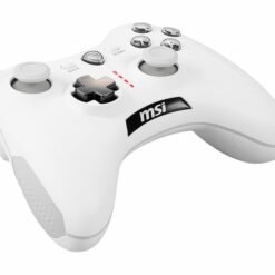 Alternative view of MSI Force GC30 V2 White Wireless Gaming Controller Gamepad with Dual Vibration Motors, Dual Connection Modes, Interchangeable D-Pads, Compatible with PC & Android