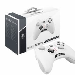 MSI Force GC30 V2 White Wireless Gaming Controller Gamepad with Dual Vibration Motors, Dual Connection Modes, Interchangeable D-Pads, Compatible with PC & Android 9 MSI Force GC30 V2 White Wireless Gaming Controller Gamepad with Dual Vibration Motors, Dual Connection Modes, Interchangeable D-Pads, Compatible with PC & Android - Image 5