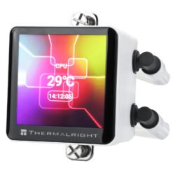 Thermalright Frozen Vision 240 White Liquid CPU Water Cooler with Customizable 2.88-inch IPS LCD Display 12cm PWM Fan 11 Thermalright Frozen Vision 240 White