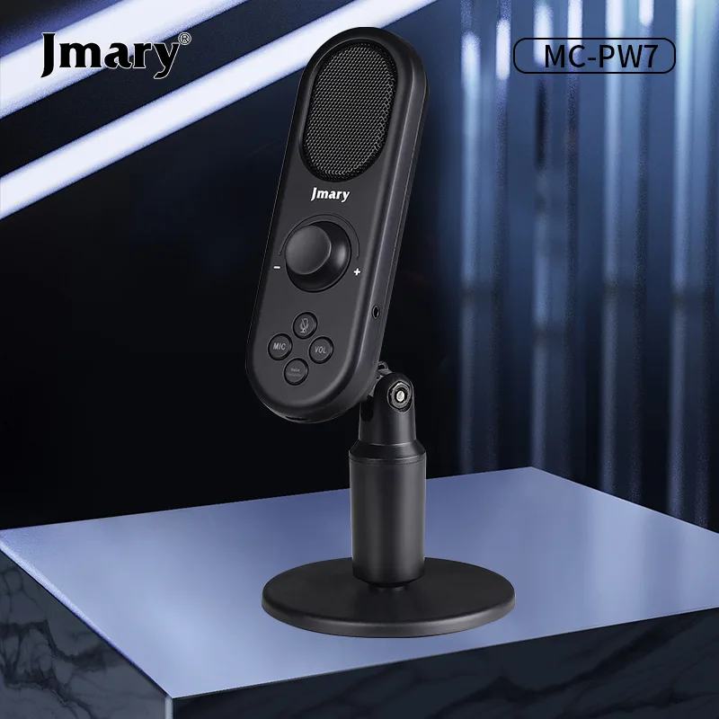 Jmary MC-PW7 Professional USB Microphone with Noise Reduction for Podcasting, Gaming, Streaming, Recordings - Image 2