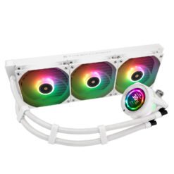 Thermalright CORE Vision 360 White ARGB CPU AIO Cooler with Customizable IPS LCD Screen PWM Fans 10 Thermalright CORE Vision 360 White ARGB CPU AIO Cooler with Customizable IPS LCD Screen PWM Fans - Image 5