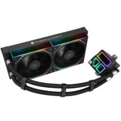 Thermalright Frozen Infinity 240 Black RGB Liquid CPU Cooler with Double PWM Fans with 2000RPM, Desktop CPU Aio Cooler 8 Thermalright Frozen Infinity 240 Black RGB Liquid CPU Cooler with Double PWM Fans with 2000RPM, Desktop CPU Aio Cooler - Image 4