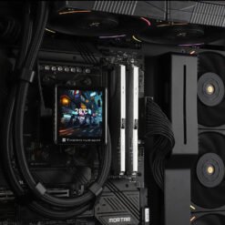 Thermalright Frozen Vision 240 Black Liquid CPU Water Cooler with Customizable 2.88-inch IPS LCD Display 12cm PWM Fan - Image 4