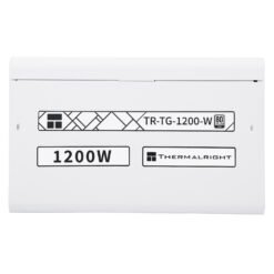 Alternative view of Thermalright TR-TG1200 White 1200W ATX 3.0 Gaming Power Supply PSU with Native PCIe 5.0 Compact 14cm Chassis High-End Computer Systems