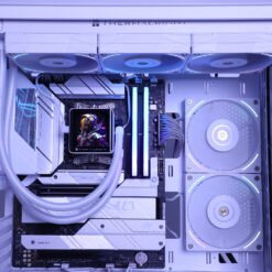 Thermalright Frozen Vision 360 White Liquid CPU Water Cooler with Customizable 2.88-inch IPS LCD Display 12cm PWM Fan 9 Thermalright Frozen Vision 360 White Liquid CPU Water Cooler with Customizable 2.88-inch IPS LCD Display 12cm PWM Fan - Image 4