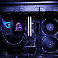 Thermalright Frozen Vision 360 Black Liquid CPU Water Cooler with Customizable 2.88-inch IPS LCD Display 12cm PWM Fan - Image 4