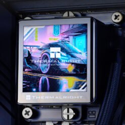Thermalright Frozen Vision 240 Black Liquid CPU Water Cooler with Customizable 2.88-inch IPS LCD Display 12cm PWM Fan - Image 3