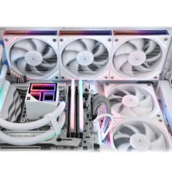 Thermalright Frozen Infinity 360 White Liquid CPU Cooler RGB Triple PWM Fans with 2000RPM Desktop CPU Aio Cooler 8 Thermalright Frozen Infinity 360 White Liquid CPU Cooler RGB Triple PWM Fans with 2000RPM Desktop CPU Aio Cooler - Image 3