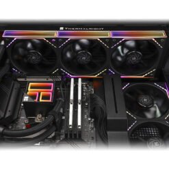 Thermalright Frozen Infinity 360 Black Liquid CPU Cooler RGB Triple PWM Fans with 2000RPM Desktop CPU Aio Cooler 7 Thermalright Frozen Infinity 360 Black Liquid CPU Cooler RGB Triple PWM Fans with 2000RPM Desktop CPU Aio Cooler - Image 3