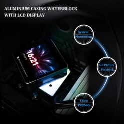 Alternative view of Thermalright Grand Vision 360 ARGB Black CPU AIO Cooler with Customizable IPS LCD Screen 480x480 Resolution for AM4/AM5&Intel LGA1700/1851