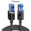 UGREEN Cat 8 LAN Ethernet Cable NW153 High Speed Braided 40Gbps 2000Mhz Network Cord Cat8 Network Cable RJ45 Shielded Indoor for Gaming and high Speed Networking 12 UGREEN Cat 8