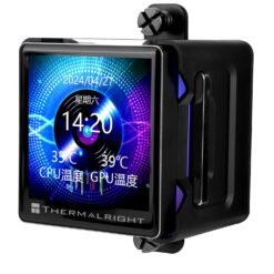 Thermalright Elite Vision 360 ARGB BLACK AIO CPU Liquid Cooler with Customizable IPS LCD Screen with 320*320 Resolution for AM4/AM5/Intel LGA1700/1851 10 Thermalright Elite Vision 360 ARGB BLACK AIO CPU Liquid Cooler with Customizable IPS LCD Screen with 320*320 Resolution for AM4/AM5/Intel LGA1700/1851 - Image 5