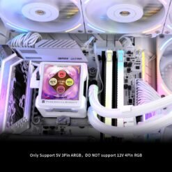 Thermalright Elite Vision 360 ARGB White AIO CPU Liquid Cooler with Customizable IPS LCD Screen with 320*320 Resolution for AM4/AM5/Intel LGA1700/1851 11 Thermalright Elite Vision 360 ARGB White