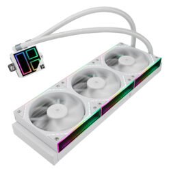 Thermalright Frozen Infinity 360 White Liquid CPU Cooler RGB Triple PWM Fans with 2000RPM Desktop CPU Aio Cooler 9 Thermalright Frozen Infinity 360 White Liquid CPU Cooler RGB Triple PWM Fans with 2000RPM Desktop CPU Aio Cooler - Image 4