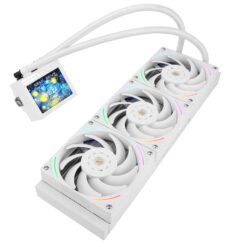 Alternative view of Thermalright Mjolnir Vision 360 ARGB White AIO CPU Liquid Cooler with Customizable IPS LCD Screen