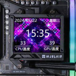 Alternative view of Thermalright Mjolnir Vision 360 ARGB Black AIO CPU Liquid Cooler with Customizable IPS LCD Screen