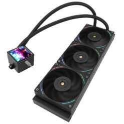 Alternative view of Thermalright Frozen Vision 360 Black Liquid CPU Water Cooler with Customizable 2.88-inch IPS LCD Display 12cm PWM Fan