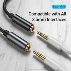 Baseus Type-C to 3.5mm Female Headphone Adapter L54 with Built-in DAC - Image 3