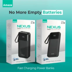Amaze NEXUS 20,000 mAh 22.5 Watt Fast Charging Power Bank Dual Output A232 4 Amaze NEXUS 20,000 mAh 22.5 Watt Fast Charging Power Bank Dual Output A232 - Image 2