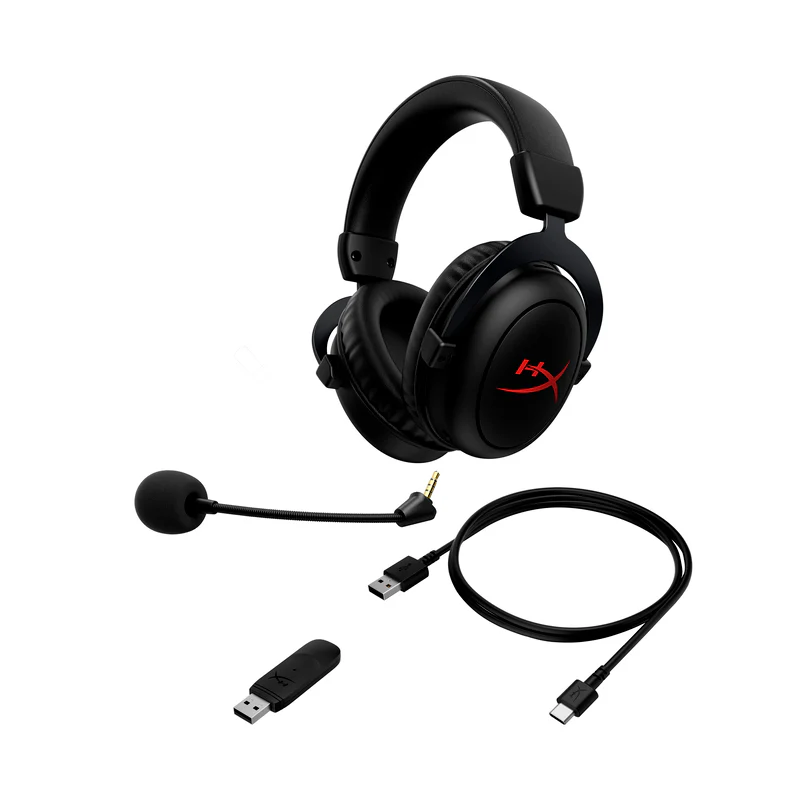 HyperX Cloud II Core Wireless Gaming Headset OPEN BOX Up to 80 hours of battery life Fast 2.4GHz Wireless Connection 2 HyperX Cloud II Core Wireless Gaming Headset OPEN BOX Up to 80 hours of battery life Fast 2.4GHz Wireless Connection - Image 2