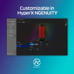 HyperX QuadCast 2 USB Microphone OPEN BOX Hi-Res Studio-Quality Recording for Gaming, Streaming and Podcasting 13 HyperX QuadCast 2