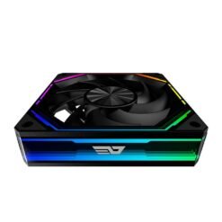 Alternative view of Darkflash Infinity 32 3 in 1 PMW ARGB PC Cooling Fans 3x120mm, Black INF 32