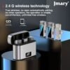 Jmary MW-15 Lightening 2.4G Wireless Dual Microphone for iPhone 8 Jmary MW-15 Lightening