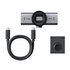 Logitech MX Brio 4K Ultra HD Collaboration and Streaming Webcam with AI image enhancement - Image 3