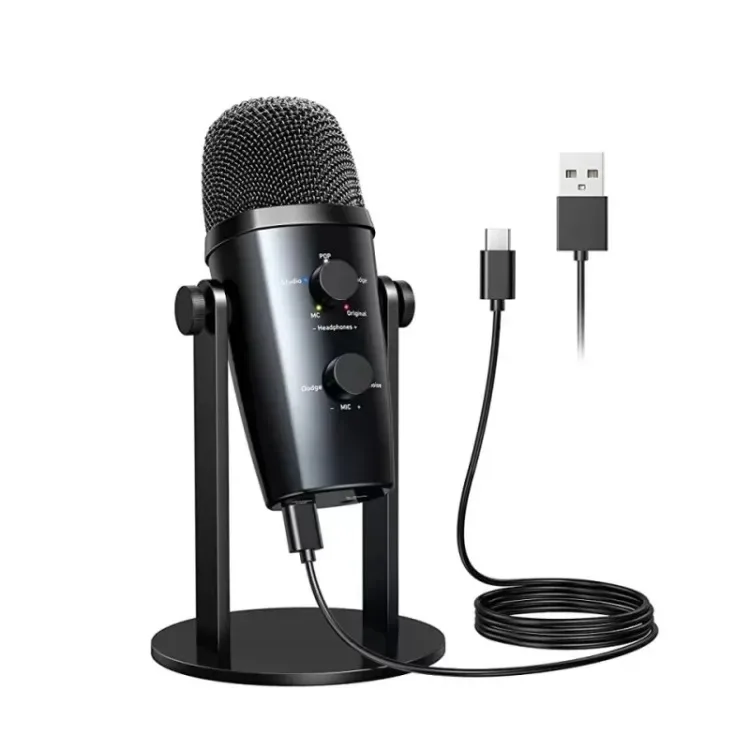 Jmary MC-PW10 USB Professional Microphone with Noise Reduction for Streaming, Gaming and Recording support PC and Mobile 4 Jmary MC-PW10 USB Professional Microphone with Noise Reduction for Streaming, Gaming and Recording support PC and Mobile - Image 4