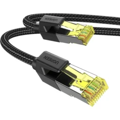 Alternative view of UGREEN Cat 7 LAN Shielded Braided Round Network Cable NW150 RJ45 Ethernet Cable High Speed