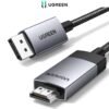 UGREEN DP to HDMI Cable 3M 4K HDR Active DisplayPort 1.2 Cord Aluminum Braided Uni-Directional Converter Cable Ugreen 25491 10 UGREEN DP to HDMI Cable