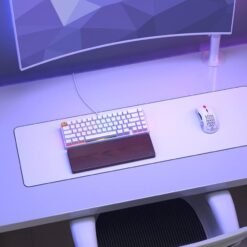 Glorious Extended Gaming Mouse Pad Mat White with Stitched Edges 11"x36" 10 Glorious Extended Gaming Mouse Pad Mat White with Stitched Edges 11"x36" - Image 5