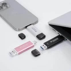 Alternative view of Transcend ESD310 1TB Type-C and USB 3.2 Portable SSD with Dual Connectors