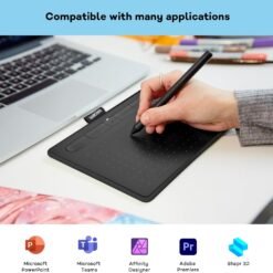 Wacom Intuos S Bluetooth Small CTL-4100WLK-N Graphics Tablet Digitizer 7 inch 4,096 Pressure Points with Pen 12 Wacom Intuos S Bluetooth Small CTL-4100WLK-N Graphics Tablet Digitizer 7 inch 4,096 Pressure Points with Pen - Image 6