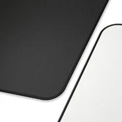 Glorious Extended Gaming Mouse Pad Mat White with Stitched Edges 11"x36" - Image 3