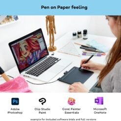 Wacom Intuos Small CTL-4100K-N Graphics Tablet 152 x 95 mm Digitizer with Pen 12 Wacom Intuos Small CTL-4100K-N Graphics Tablet 152 x 95 mm Digitizer with Pen - Image 6