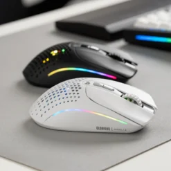 Glorious Model I 2 Wireless Gaming Mouse Dual Mode 2.4Ghz & Bluetooth 75g Superlight with 9 Buttons 2 Swappable and Side Thumb Rest 9 Glorious Model I 2 Wireless