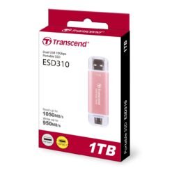 Transcend ESD310 1TB Type-C and USB 3.2 Portable SSD with Dual Connectors 13 Transcend ESD310 1TB
