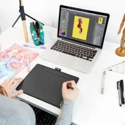 Wacom Intuos M Bluetooth Medium CTL-6100WLK-N Graphics Tablet with Pen Digitizer 10” X 8” 4096 Dpi 11 Wacom Intuos M Bluetooth